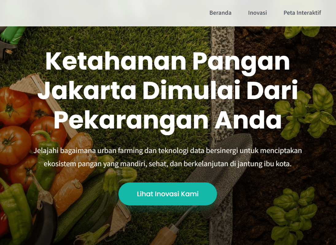 Urban Farming Jakarta Dashboard